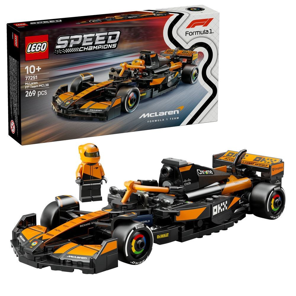Lego Multi Speed Champions Mclaren F1 Team Mcl38 Race Car - Image 27