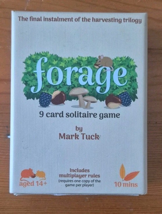 Forage and Grove - Mark Tuck - Solitaire Games