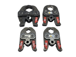 Milwaukee M18 Standard Copper Press Jaws Set 1", 1 1/4", 1 1/2", 2" 1418286