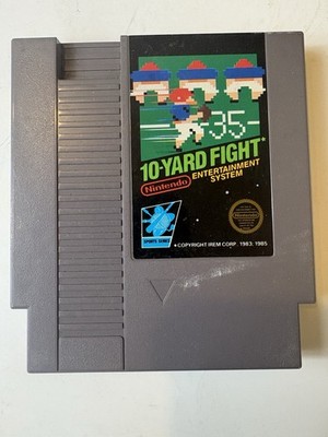 10-yard Fight 5 Screw Nintendo Nes  Tested,  Authentic, Great Condition