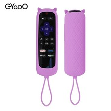 Purple Remote Case Cover for TCL TV Steaming Stick Silicone Protective 1Pc