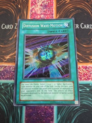 Yugioh Diffusion Wave-Motion MFC-107 Secret Rare Unlimited LP/MP