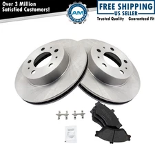 Front Disc Brake Pad & Rotor Kit Set for Crown Victoria New