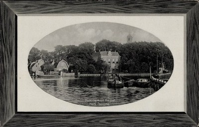 Passepartout Ak Ouderkerk an der Amstel Nordholland, Herv.... - 3989992