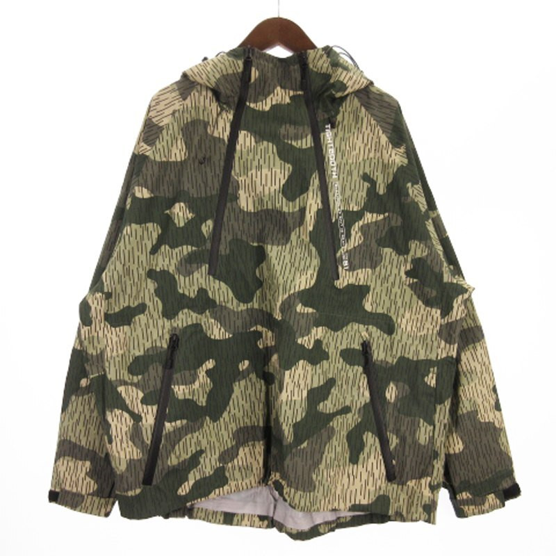 Tightbooth Tbpr Rain Camo 3Layer Mountain Parka Camouflage Tightbooth Tbpr Rain Camo 3Layer Mountain Parka Camouflage