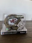 Patrick Mahomes Autographed Riddell Mini Helmet Camo Alternate Beckett Witnessed