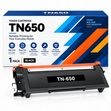 TN650 Black Compatible Toner Cartridge for TN650 HL-5370DWT MFC-8690DW 1 Pack