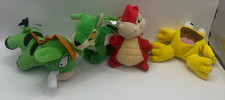 Lot 4 McDonald's Neopets Mini Plush Toy Happy Meal Lupe Quiggle Scorchio Moehog