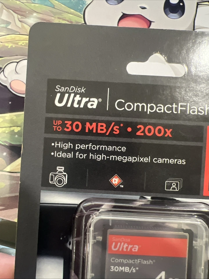 NEW Sandisk Ultra Genuine 4GB 30MB/s CF Compact Flash Camera Memory Card SEALED - Image 4 of 4