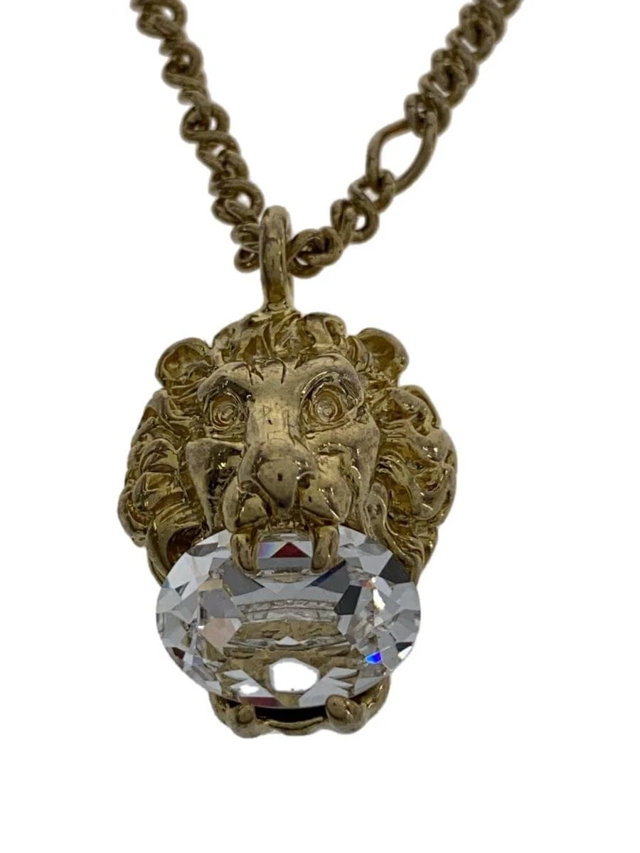 Collier Gucci Lion Hetod    Homme avec haut doré 