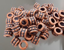 Ornate Copper Spacer Beads 5mm