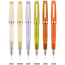 JinHao 82 Fountain Pen Extra Fine/0.38mm F/0.5mm Mixed Colors Gift Student #ZH
