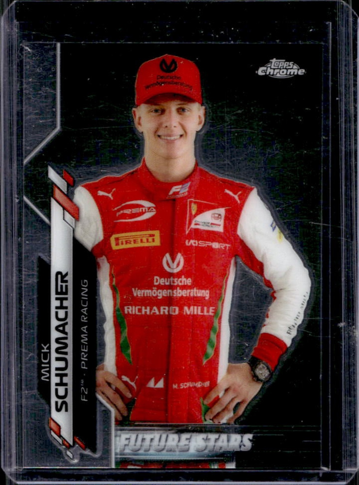 2020 Topps Chrome F1 Mick Schumacher Future Stars #53