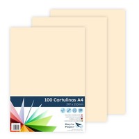 Tonpapier A4 180G/M² 100 StüCk Hautfarben, Bastelpapier, Kartonpapier