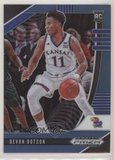 2020-21 Panini Prizm Draft Picks Blue Prizm 19/199 Devon Dotson #72 02v3
