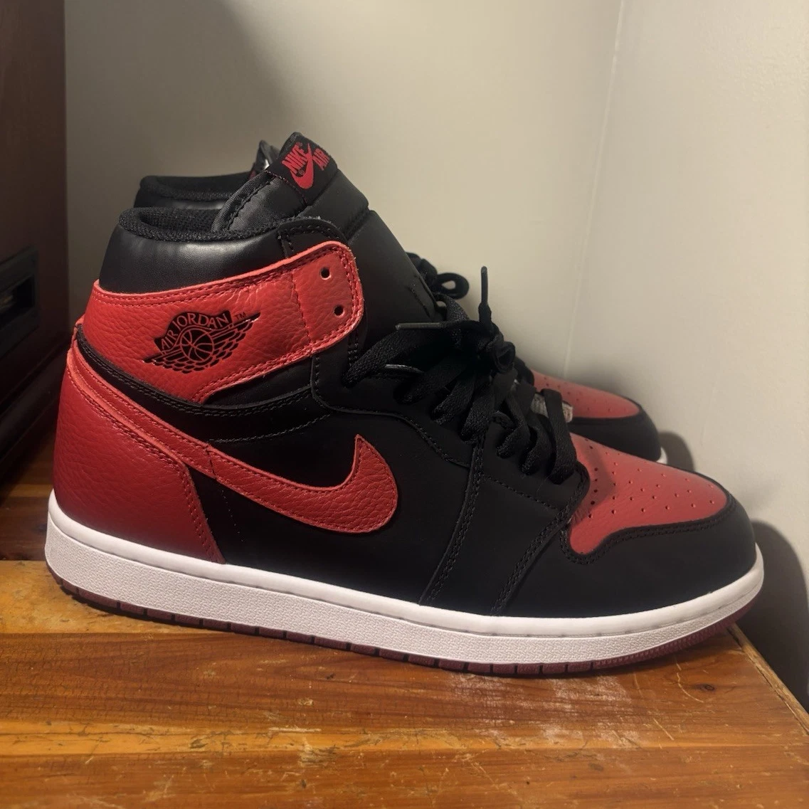 Jordan 1 High Black Red 2019 for Sale | Authenticity Guaranteed | eBay