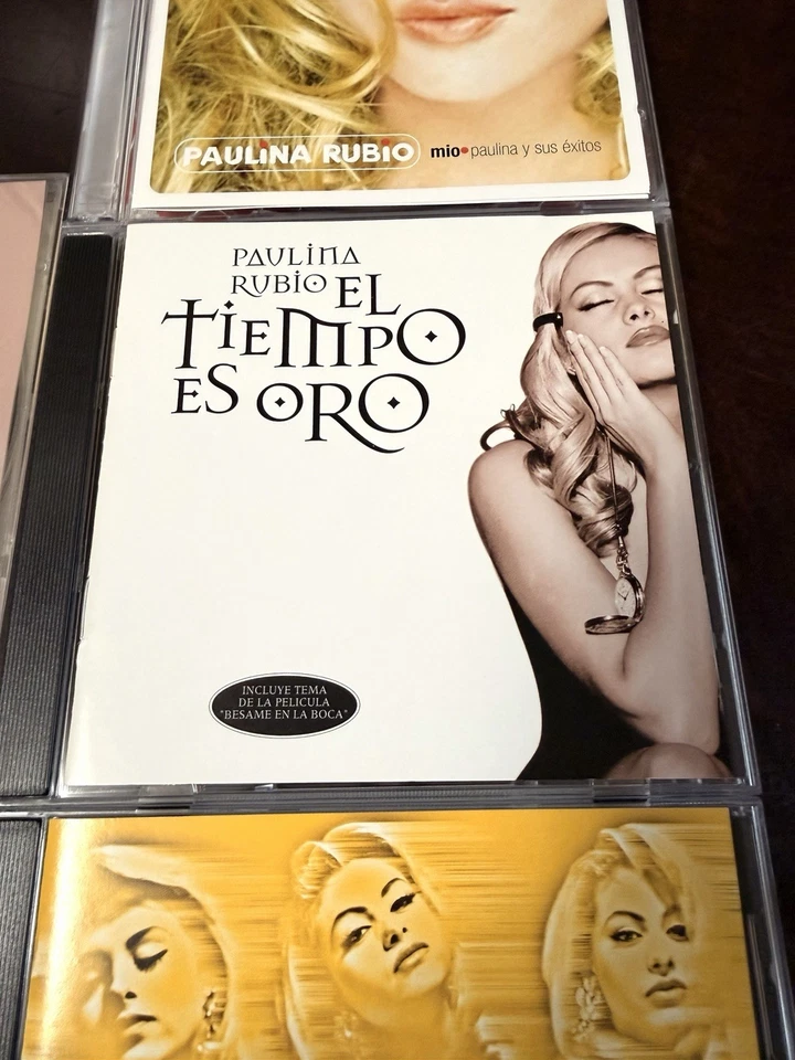 Paulina Rubio Cd Lot Latin Pop Queen Pop Latino Foto 2 de 4