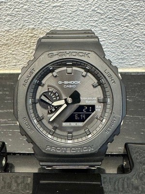 Casio G-Shock GA-B2100 schwarze robuste Solar-Bluetooth-Uhr aus Japan