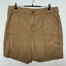 Carhartt Shorts Womens 16 Brown Ripstop Chino Relaxed Hiking Outdoor Actual 38X8