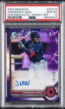 2022 BOWMAN CHROME PRSPCT AUTOS #CPAJN JHONKENSY NOEL 191/250 PSA 10 AUTO