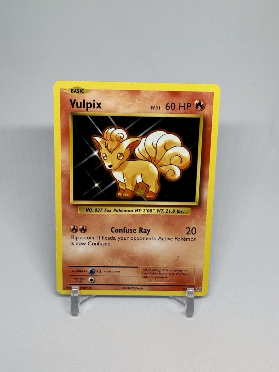 vulpix pokemon card 2016 | Team Up Perfect for collectors and enthusiasts. Pokemon 2016 XY Evolutions 14/108