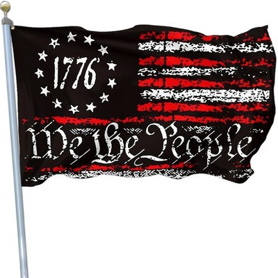 NASIAN We The People Flag 1776 American flags for Outside 3x5 Double Sided Ou...