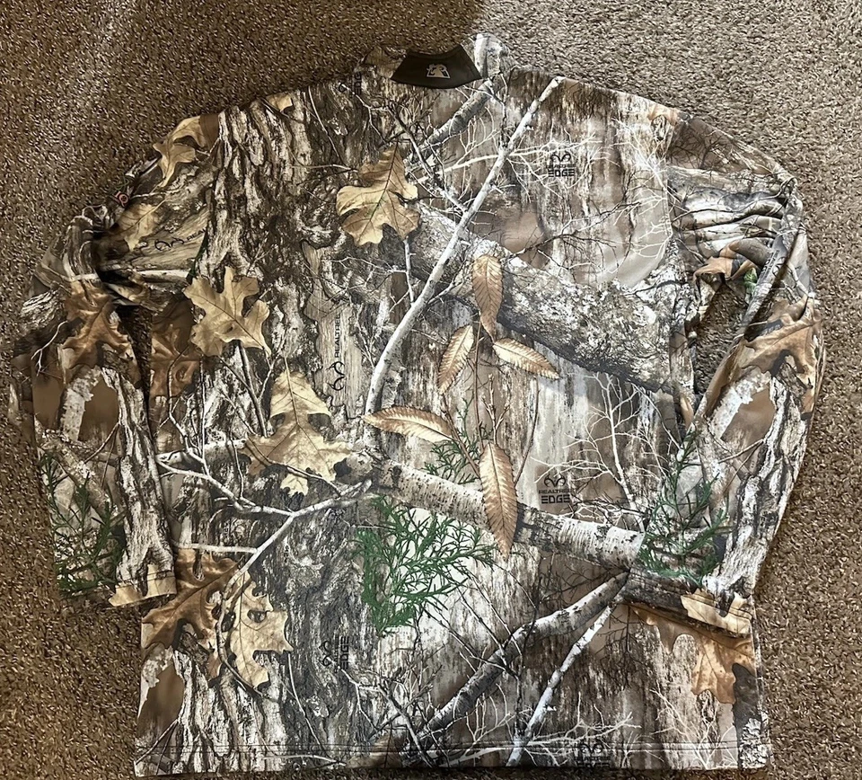 Rocky Realtree Edge Quarter Zip Camp Layer Men's Size 2XL - Image 3 of 4