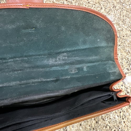 Genuine Dooney & Bourke Vintage All Weather Leather Briefcase Messenger Bag - Picture 8 of 24