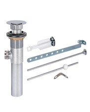 Seasons Bathroom Pop-Up Sink Drain Assembly Chrome