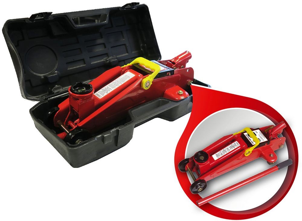 Crick a carrello 2T START con Valigetta: Sollevatore Idraulico 135-330mm