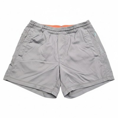 Men's Extra Large Birdogs s Gray Gym Athletic Training Shorts Lined Pockets Size