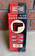 Champion WC300 Spark Plug Lead Cap Cover Boot - BOX of 20 - Red - NOS - Rare - 