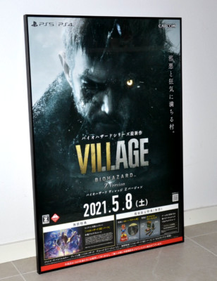 Resident Evil 8 VILLAGE - Authentic Japanese promo B2 Poster Japan BioHazard