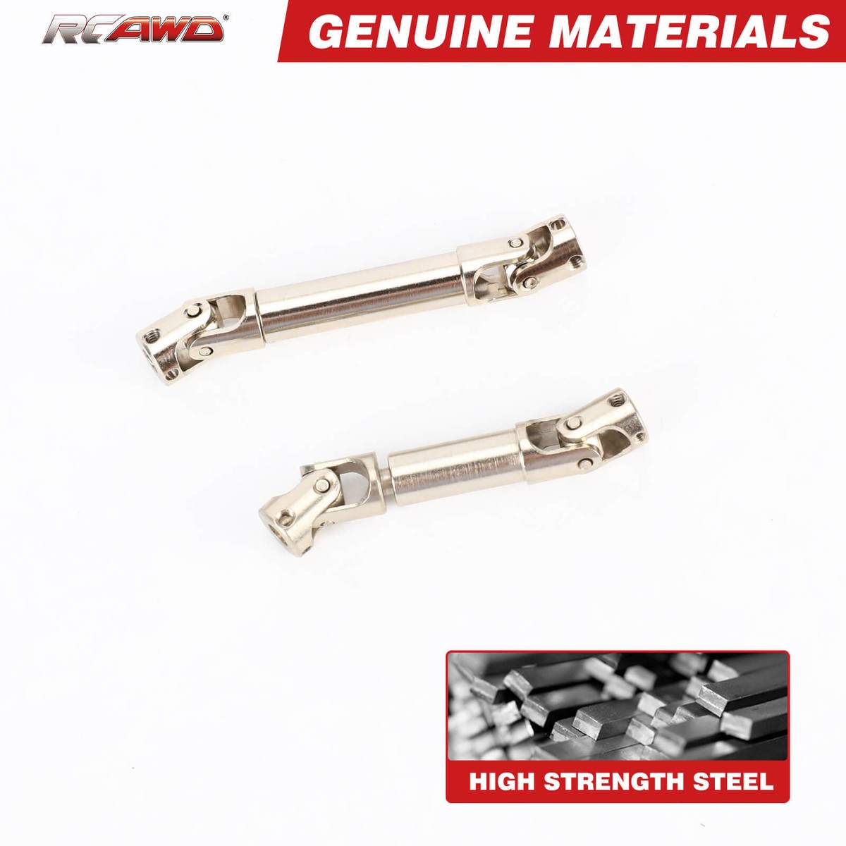 RCAWD Center CVD Drive Shaft for 1/18 FURITEK FX118 FURY