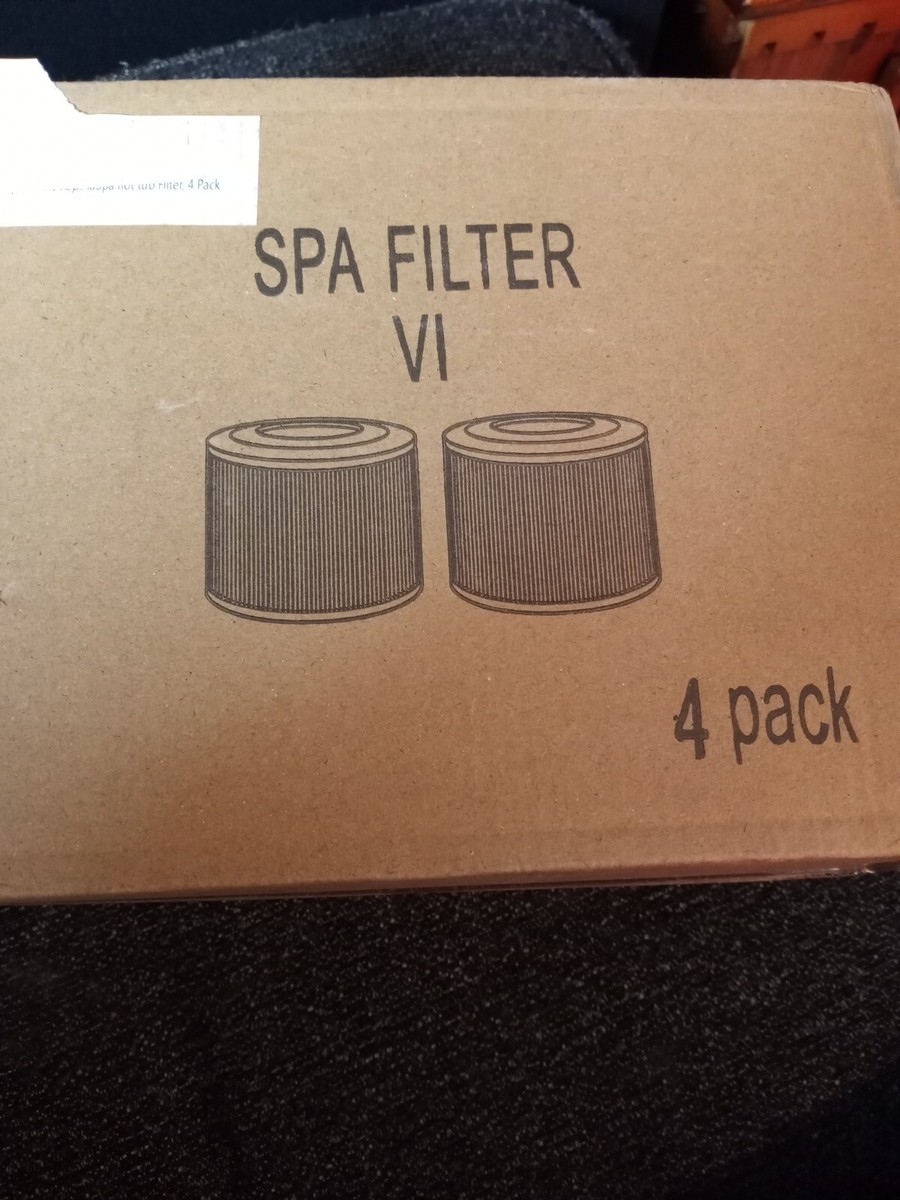 4 Pack of Type VI Spa Filter Cartridge for Lay-Z-Spa | eBay 4 Pack of Type VI Spa Filter Cartridge for Lay-Z-Spa | eBay