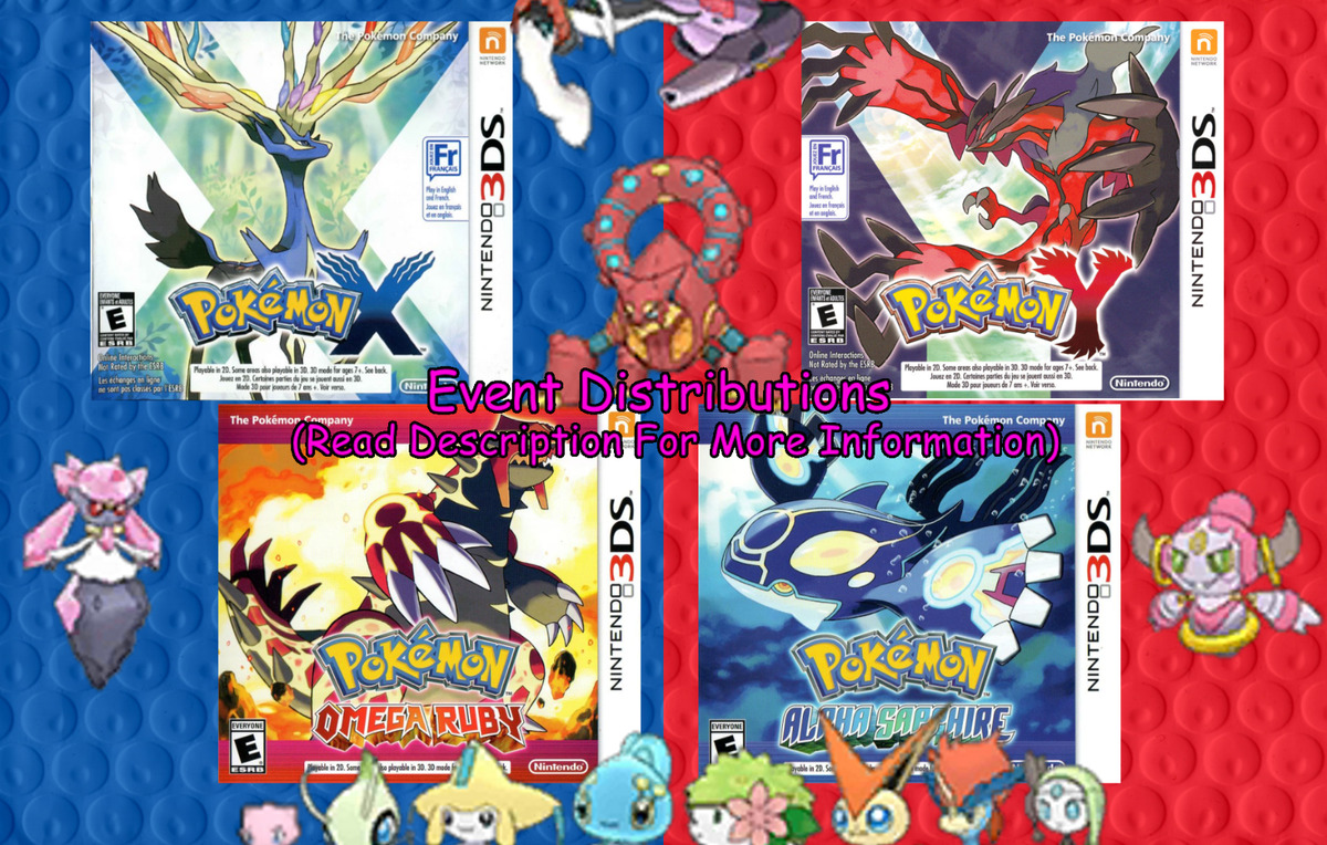 Pokemon Event Game2014 Charizard (For XY ORAS Omega Ruby Alpha Sapphire /  Home)