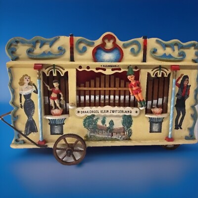 Large Wooden Folk Art Circus Vintage Dolls Holland Swiss Philip Radio Madonna