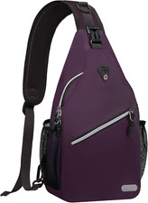 Sling Backpack, Multipurpose Crossbody Shoulder Bag Travel Hiking Daypack