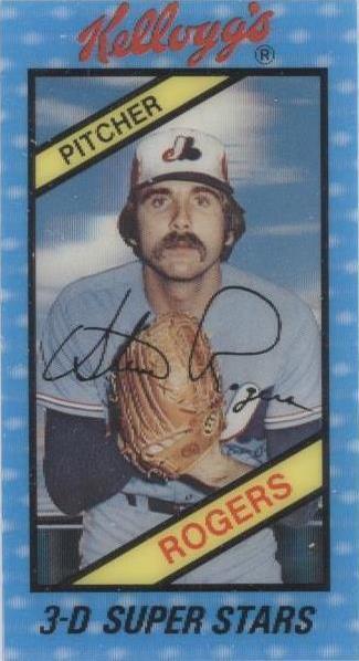 1980 Kellogg's 3-D Super Stars - Steve Rogers #8 - 1 of 1