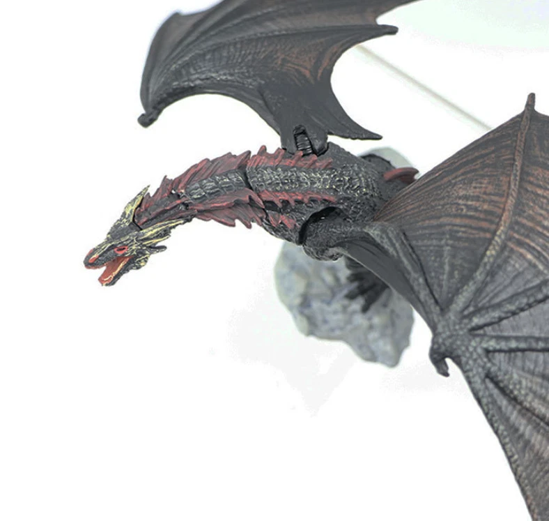 Juego de Tronos Daenerys Targaryen Dragón Negro Drogon Figura Estatua McFarlane Foto 3 de 4