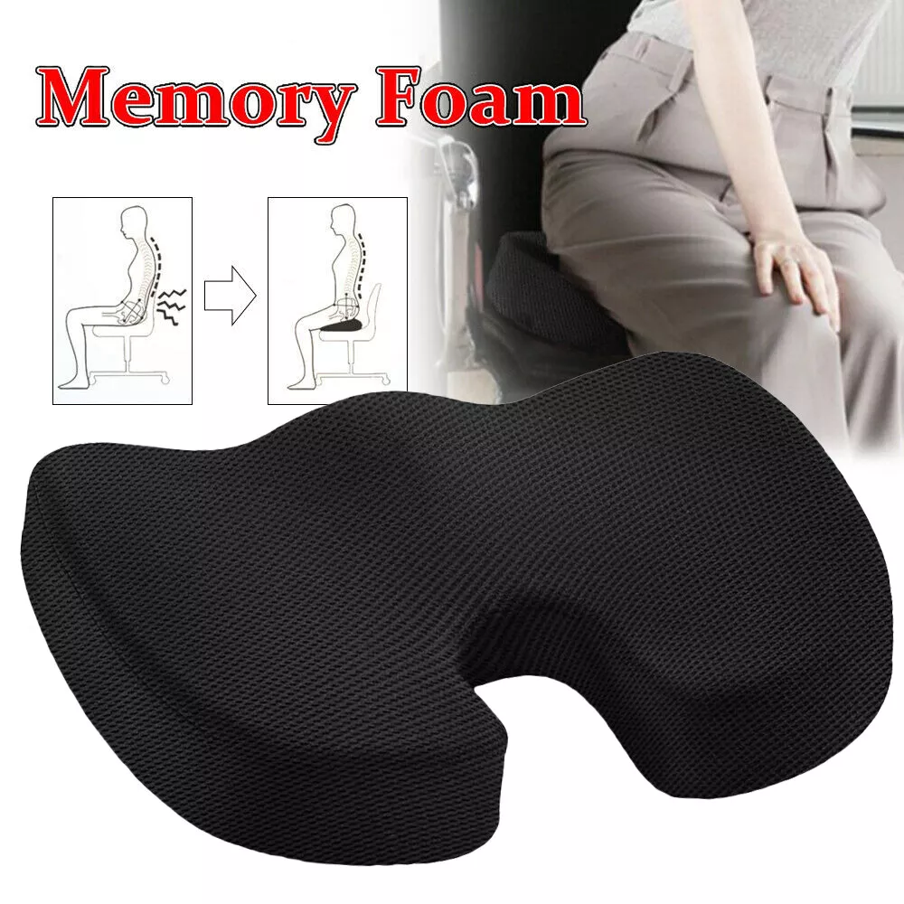 Coccyx cushion  Pain relieve seat pillow with rear cut