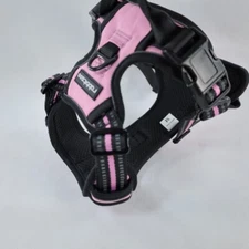 rabbitgoo Dog Harness, No-Pull Pet Harness with 2 Leash Clips, Adjustable Soft M