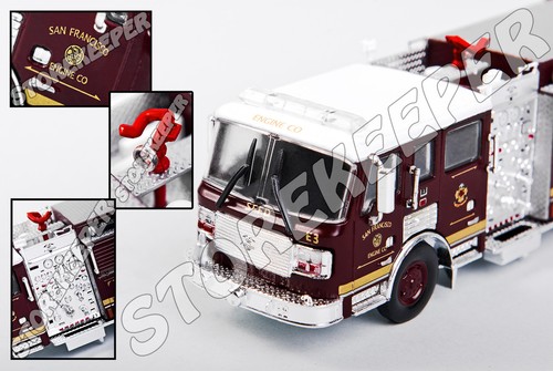 Riesige Feuerwehr/Feuerwehr Sammlung - AMERCOM - 1:64 - Bild 6 von 28