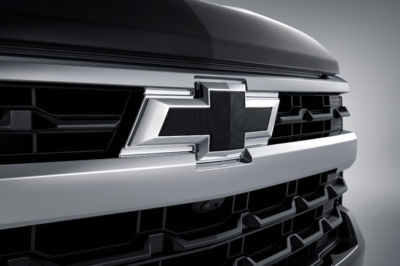 Custom Red & Black Bowtie Emblem - Front Grille Badge For 2022-2025 Chevy Silverado 1500 9 thumbnail image
