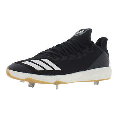 Adidas Men's Boost Icon 4 Metal Baseball Cleat Shoes Core Black / White Size 13