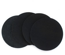 Set of 4 Pool Table Leg Shims - Rubber 3  Diameter Leg Leveling Shims   1/32  