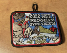 BSA:   2022 NST 5 Program Symposium Button Patch