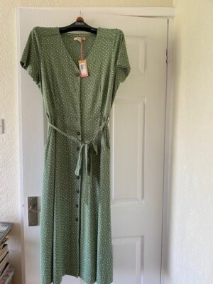 zara knit dress green Women Size 2 (S) Samantha Sung Neon Green, Black Leopard Spots 100% Co –  VIDA STYLE SHOP main image 0