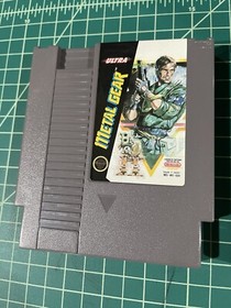 Metal Gear Nintendo Nes Game Original Tested