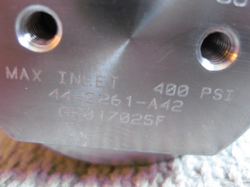 Drager Tescom 442261-A42 High Purity Process Gas Pressure Regulator 400PSI USA - Picture 5 of 5